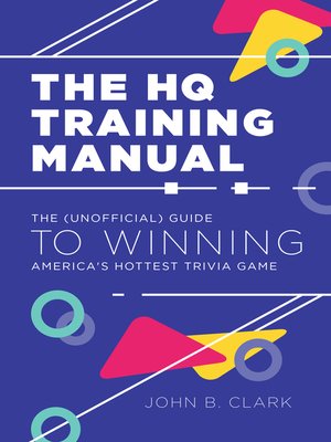 cover image of The HQ Training Manual